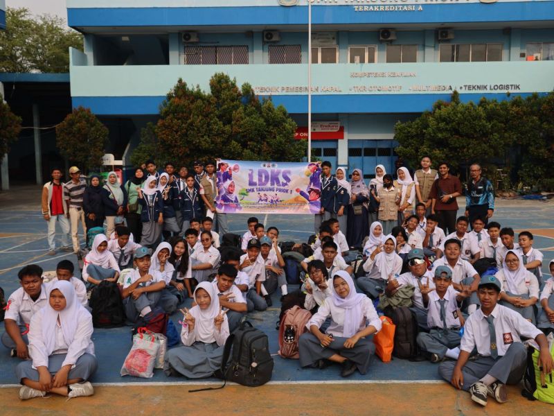 LDKS SMK Tanjung Priok 1: Menumbuhkan Kepemimpinan Yang Berkarakter, Berintegritas, dan bertanggung jawab untuk masa depan bangsa